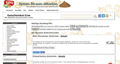 Desktop Screenshot of gutscheinkot.com